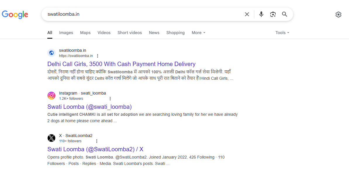 Dwarka Call Girls Google's Trusted